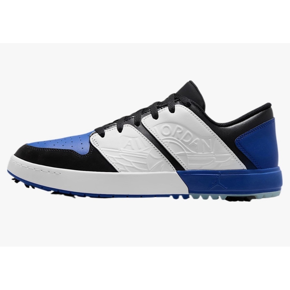 Size 7.5US- Nike Jordan NU Retro 1 Golf Shoes, Sport Royal/White